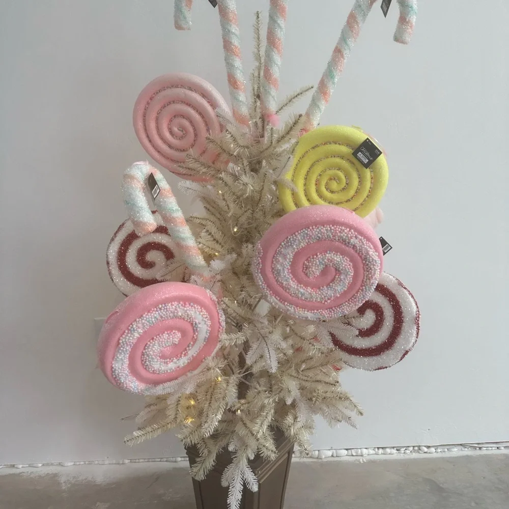 🌸NEW JUMBO CANDY 🍭 ORNAMENTS ( Just the Candys)